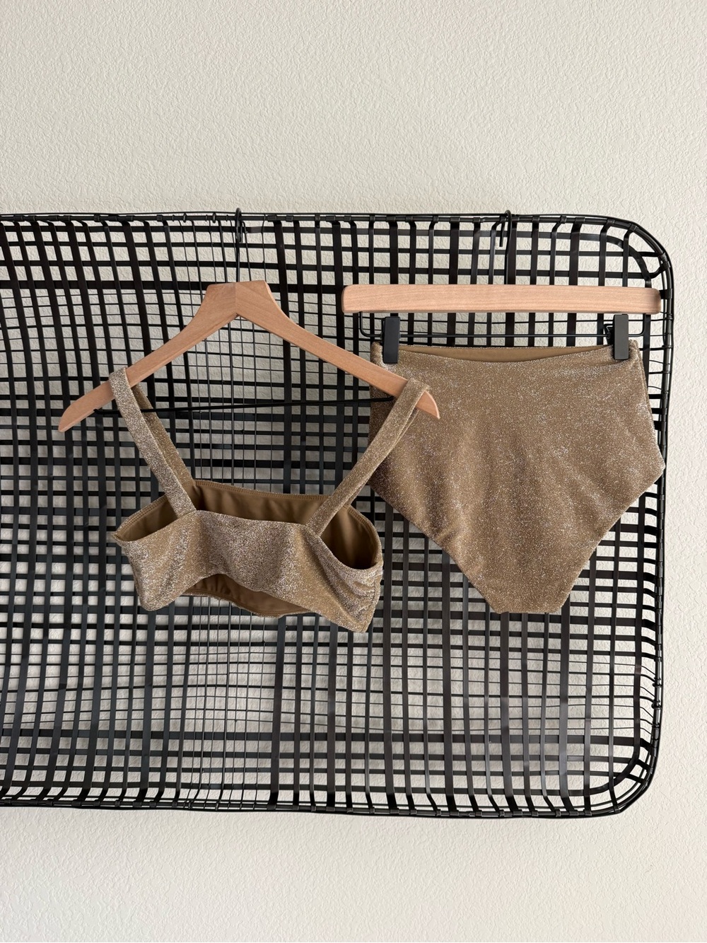 Mikoh ahuna & muliki sparkly lurex gold bikini - Picture 2 of 7